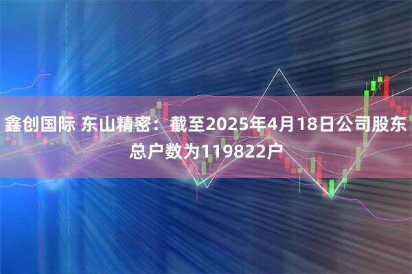 鑫创国际 东山精密：截至2025年4月18日公司股东总户数为119822户